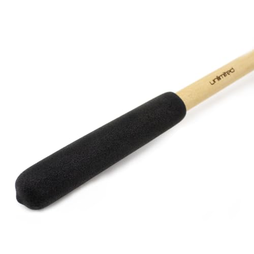 Pair of Unlimited Gong Rollers - Includes 2 Mallets/Perfect for Builds & Rolls/Similar to Mike Balter GM4 Gong Rollers