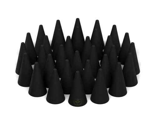 Dragons Blood Charcoal Incense Cones 1" TOPFLOW - 500 Pack Bulk Wholesale - Natural Scented Cones Handmade Hand Dipped
