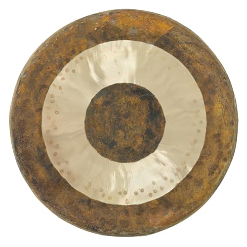Unlimited Atlantis Chau Gongs - Includes Gong, Mallet & Rope/Bronze Chinese Gong With Traditional & Aged Look/For Sound Healing, Meditation, & Yoga. - size: 12"