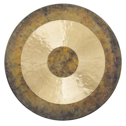 Unlimited Atlantis Chau Gongs - Includes Gong, Mallet & Rope/Bronze Chinese Gong With Traditional & Aged Look/For Sound Healing, Meditation, & Yoga. - size: 32"