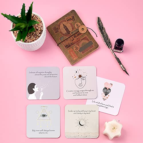 Ariond Happier Me - Daily Positive Affirmation Cards For Self Love - size: Small