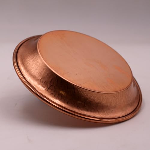 Copper Offering Prayer Ritual Bowl - Carving Metatron Brass Decorative Plate Great for use Witches,Smudging, Incense Burner Holder,Candle Dish, Ash Catcher,Jewelry Dish,Keys Basket - style: Metatron