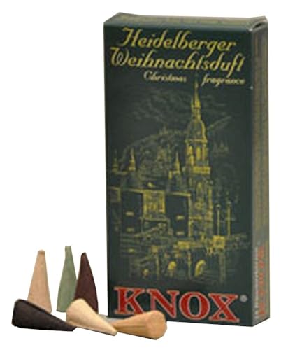 Knox Heidelberg German Incense Cones Made in Germany for Christmas Smokers