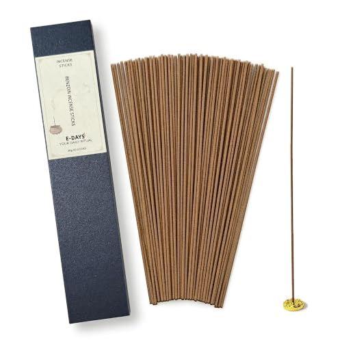 Benzoin Incense Sticks - Natural Vanilla Scent 30g (80 Sticks)
