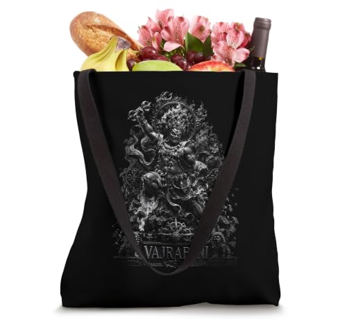Vajrapani Wrathful Buddhist Bodhisattva Power Tote Bag