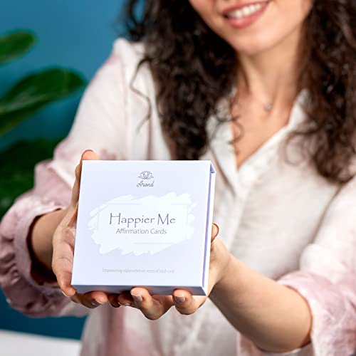 Ariond Happier Me - Daily Positive Affirmation Cards For Self Love - size: Small