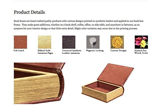 Life of the Buddha Art Book Box Set Jewelry Keepsake Secret Box Buddhism by Enchanted World of Boxes