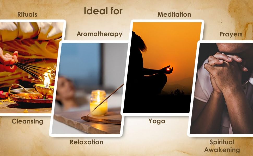 100% hand rolled Dhoop sticks - 8cm each Dhoop stick - Indian Premium natural incense - No charcoal - For Puja Rituals aromatherapy meditation church worship temple saloon parlor wedding