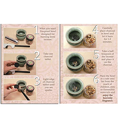 Shanti - Peaceful Home - Prabhuji's Gifts Resin Incense