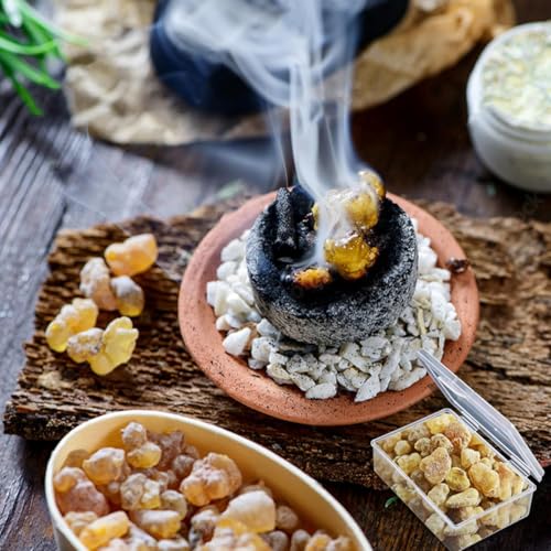 Church Incense Catholic Frankincense Powder Resin Oil 150g Natural Aromatic Premium Quality for Religious Ceremonies & Home Use (150g/5.3oz)
