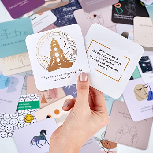 Ariond Happier Me - Daily Positive Affirmation Cards For Self Love - size: Small