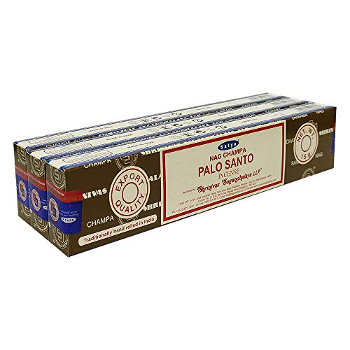 Satya Nag Champa Palo Santo Incense Sticks 15gmx3 Pack (45 GMS)