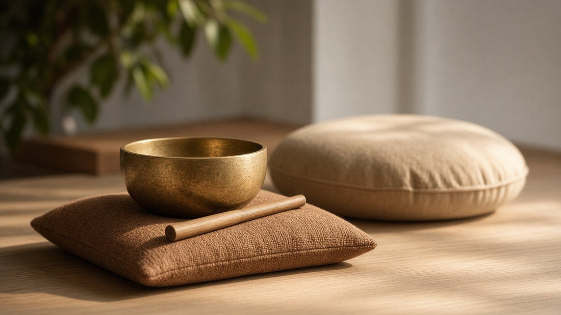 How to Place a Singing Bowl for Quiet Morning Sits in an Apartment