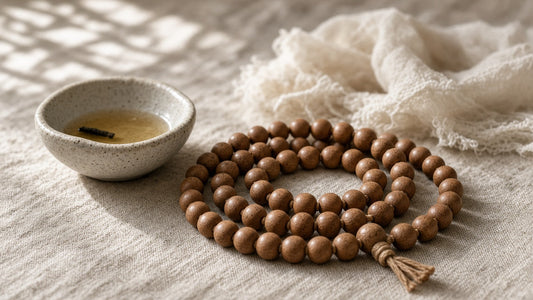 How I Refresh a Wooden Mala Without Drowning It in Oil