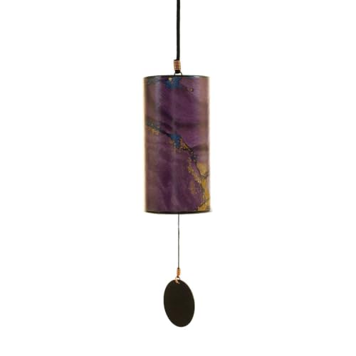 Zaphir Chimes - Includes 1 Chime/Tuned According to the 5 Seasons & Elements of FengShui - size: Sufi Wind: Purple
