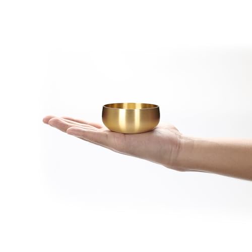 Tibetan Singing Bowl, 3-Inch Sound Bowl Meditation Set - color: singing bowl, size: 3 inch