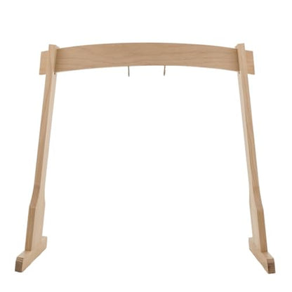 Chimefornia Stand for 4 Koshi Chimes The Original Gong & Koshi Chime Holder/Made of High Quality Pine/Smooth Lacquer Finish