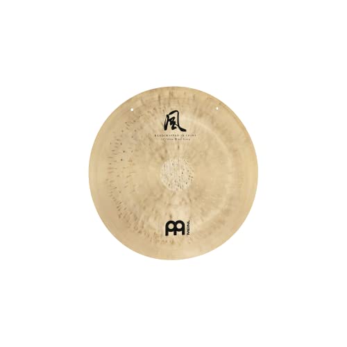 20" Wind Gong with Beater, Traditional — For Sound Healing Therapy, Meditation and Yoga — Bronze Alloy, 2-YEAR WARRANTY - size: 20"