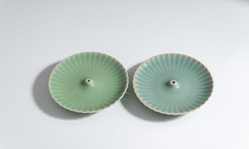Porcelain incense burner set - 3 patterns, 5 products