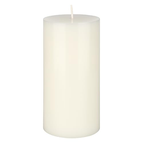 Mega Candles 1 pc Unscented Solid Off White Pillar Candles, Hand Poured Premium Wax Candle 3 Inch x 6 Inch, Home Décor, Spas, Weddings, Occasions, Party, Centerpieces, Holidays, Vigils, Prayers - color: Off-White, size: 1 Piece