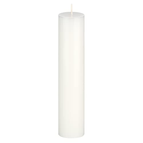 Mega Candles 1 pc Unscented Solid White Pillar Candles, Hand Poured Premium Wax Candle 2 Inch x 9 Inch, Home Décor, Spas, Weddings, Occasions, Party, Centerpieces, Holidays, Vigils, Prayers - color: White, size: 1 Piece