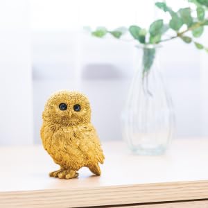 Good Luck owl Decor Figurine Japanese Home Indoor Outdoor feng Shui Decor Wealth Prosperity Money Statue Japanese Shrine Prayer