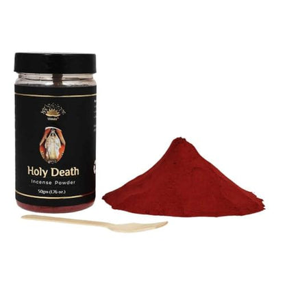 Vrinda® Holy Death Premium Incense Powder - for All Rituals, 50 gm, Made in India, Smudge Powder, Voodoo, Hoodoo, Pagan & Wiccan