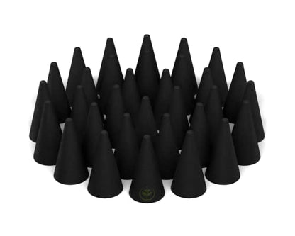 Frankincense Charcoal Incense Cones 1" TOPFLOW - 50 Pack - Natural Scented Cones Handmade Hand Dipped