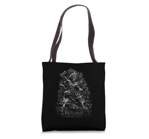 Vajrapani Wrathful Buddhist Bodhisattva Power Tote Bag