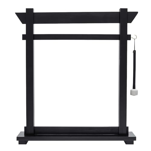 Moksha Joe Gong Stands for 14" Gongs - Includes Stand & Mallet/Classical Versatile Design - color: Black