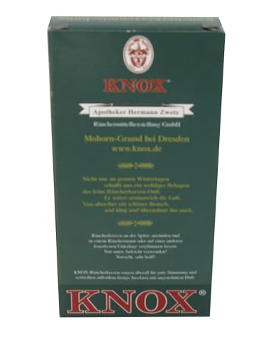 Knox Heidelberg German Incense Cones Made in Germany for Christmas Smokers