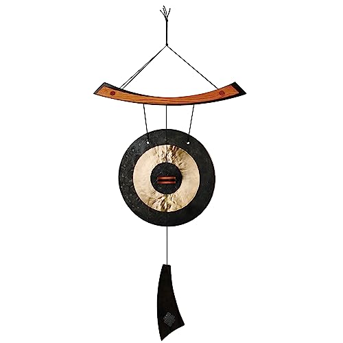 Woodstock Wind Chimes for Outside, Garden, Patio, Porch and Outdoor Decor, Wind Gong Style Wind Chimes (30") Healing Gong Gifts (HG) - style: Healing
