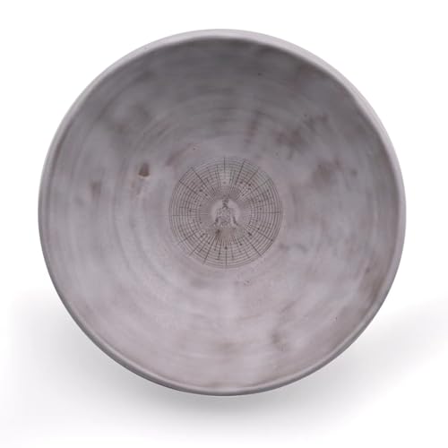 Prayer Offering Ritual Bowl Plate Great for Use Religious Spiritual Gifts（White Meditation） - style: White Meditation