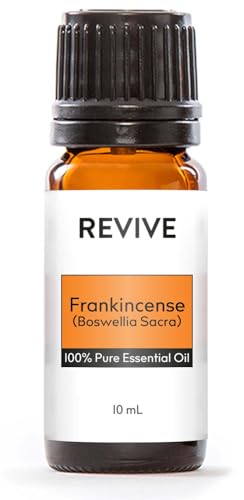 Frankincense Boswellia Sacra 10mL Essential Oil by Revive Essential Oils - 100% Pure Therapeutic Grade, for Diffuser, Humidifier, Massage, Aromatherapy, Skin & Hair Care - size: 0.34 Fl Oz (Pack of 1)