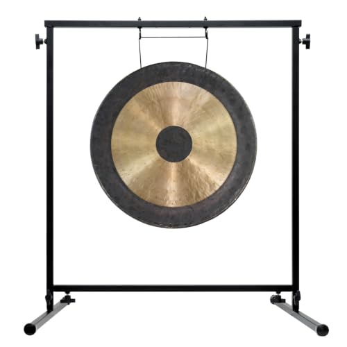 Unlimited Gong & Fruity Buddha Stand, with Mallet, Sound Healing & Yoga - size: 20" Chau Gong