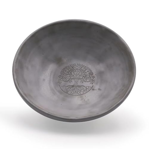 Prayer Offering Ritual Bowl Plate Great for Use Candles Tray Religious Spiritual Gifts （White Tree Life） - style: White Tree Life
