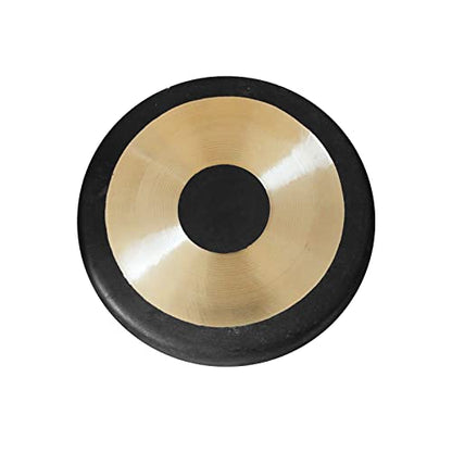 Arborea Mini Chau Gong 6" Includes Stand & Mallet - Desktop Gong for Sound Healing & Home/Office - size: 6" Chau Gong