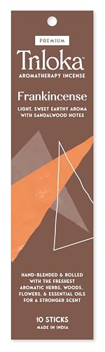 Triloka Premium Incense, Frankincense, 10 Sticks - color: Frankincense, size: 10 Count