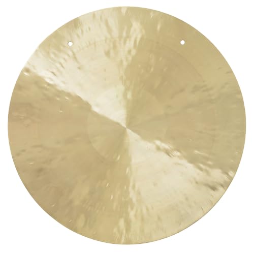 Unlimited Wind Gong, Bronze, with Mallet & Rope, Yoga & Meditation, 16in - size: 16"