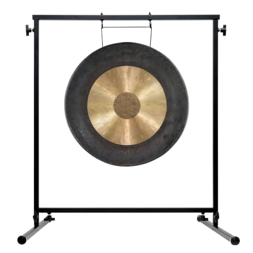 Unlimited Gong & Fruity Buddha Stand, with Mallet, Sound Healing & Yoga - size: 20" Dark Star Gong