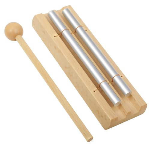 EASTROCK Hand Chime Bell for Meditation & Classroom,2 Tone - size: 7.5 inch