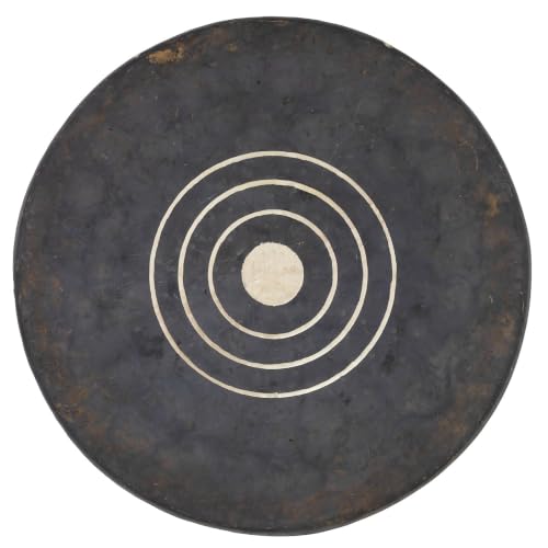 Unlimited Trilogy Gongs - Includes Traditional Chinese Gong, Mallet & Rope/Lathed Bronze/Concentrated & Controlled Tone/For Sound Healing, Meditation & Yoga - size: 22"