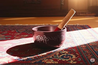 Store Indya handcrafted Tibetan Singing Bowl, 7" Chakra Healing Meditation