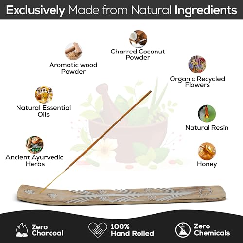 Satya Nagchampa Jasmine Incense Sticks, Satya Bng (Bangalore) Insenses 15gmx3 Pack (45 GMS) with Raajsee Incense Holder Bundle, Satya Nagchampa Natural Incense - color: Jasmine