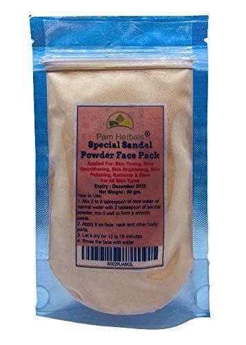 Special Sandalwood DIY Powder For Face pack,Worship & Auspicious occasions (Sandalwood Powder 50g Pouch)