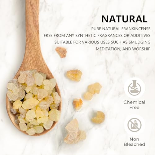 Church Incense Catholic Frankincense Powder Resin Oil 150g Natural Aromatic Premium Quality for Religious Ceremonies & Home Use (150g/5.3oz)