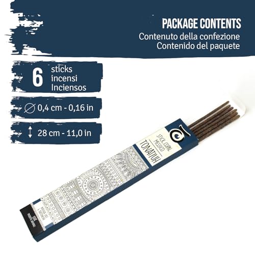 Natural Incense Sticks - Handmade Holy Wood Blend with Pure Resins & Botanicals for Meditation, Yoga, and Home Energy Cleansing - Choose Your Scent (Copal Mexico Thona)