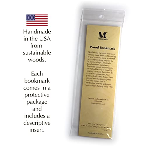Henry David Thoreau Thoughtful Writer Quote Engraved Personalized Wooden Bookmark | Canvas to Imagination Design | Handmade Wood Bookmark with Black Collegiate-Style Chainette Tassel | Made in USA - size: Personalized, style: Henry David Thoreau - Quote