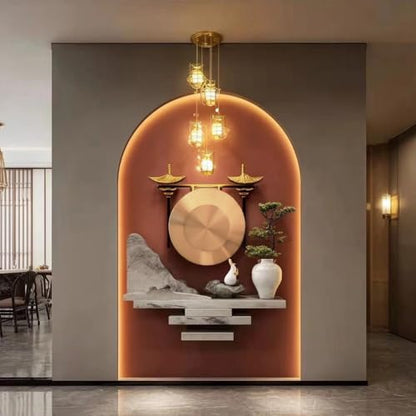 Diameter 12.6 inch(32cm) Gong Instrument,Chinese Traditional,copper alloy - size: 12.6 inch Gong