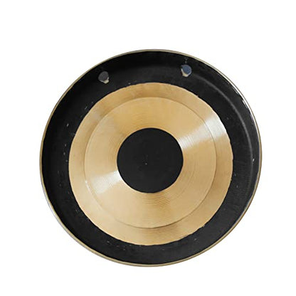 Arborea Mini Chau Gong 6" Includes Stand & Mallet - Desktop Gong for Sound Healing & Home/Office - size: 6" Chau Gong